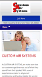 Mobile Screenshot of customairsystems.net